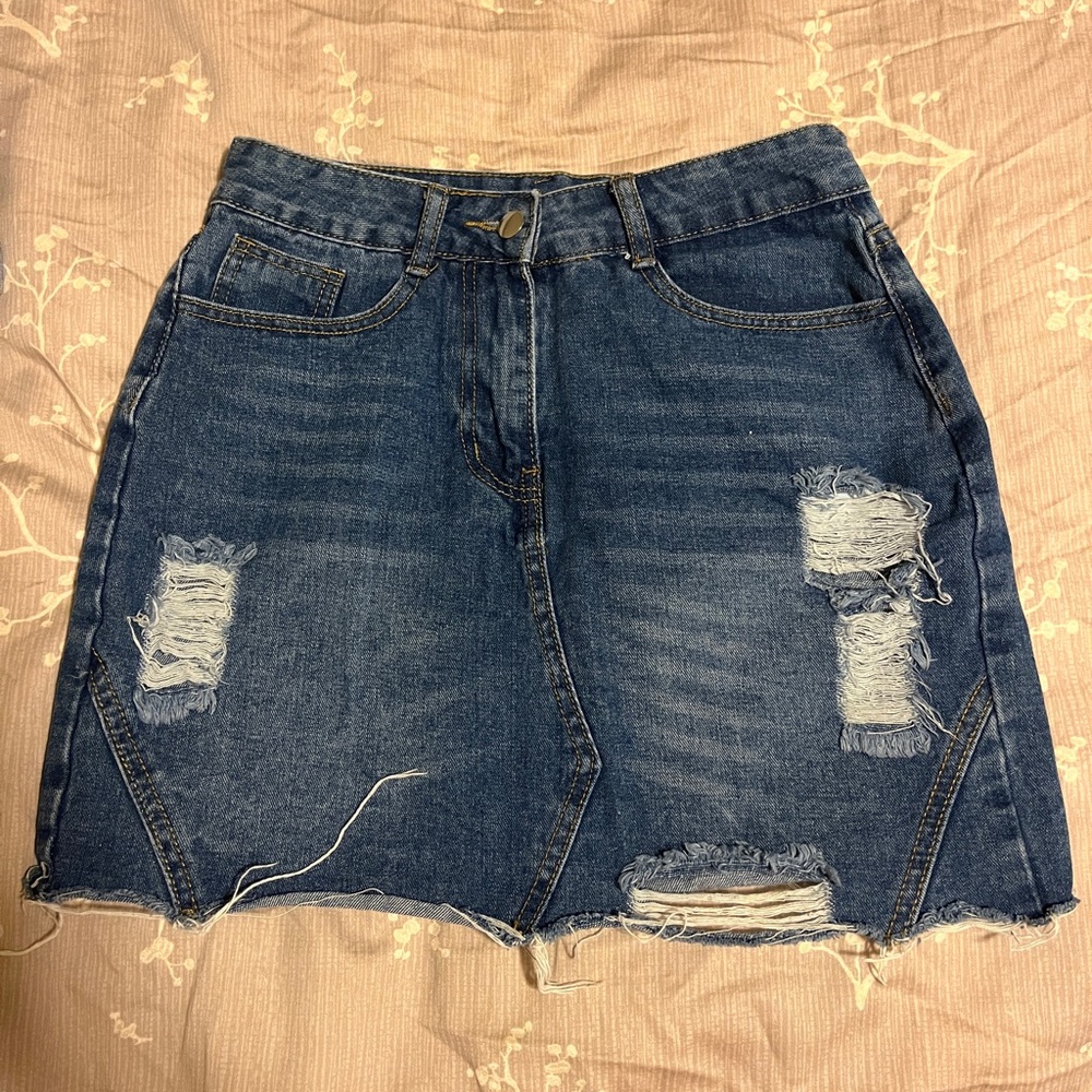 Denim skirt